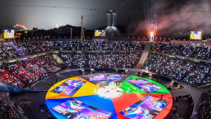 טקס הנעילה של אולימפיאדת החורף