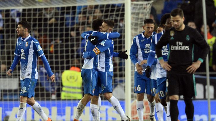 שחקני אספניול חוגגים