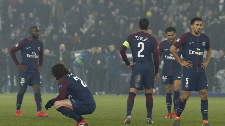 שחקני פאריס סן ז'רמן מאוכזבים