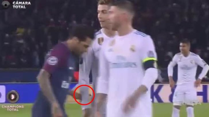 דני אלבס עם כריסטיאנו רונאלדו