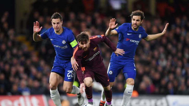 ליאו מסי מול ססק פברגאס וססאר אספיליקואטה