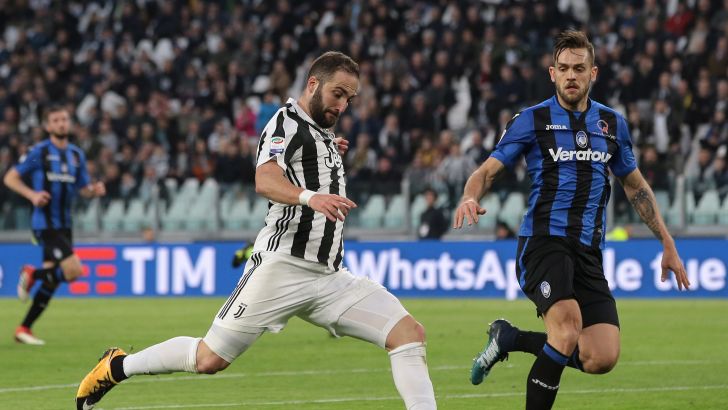 היגוואין כובש מול אטאלנטה