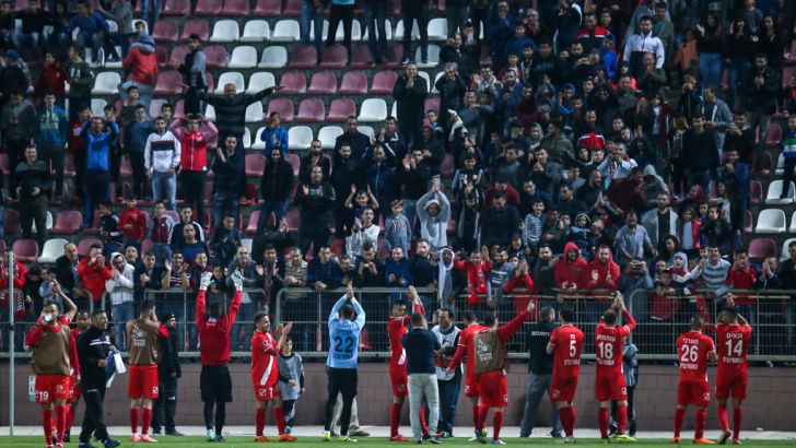 שחקני בני סכנין חוגגים