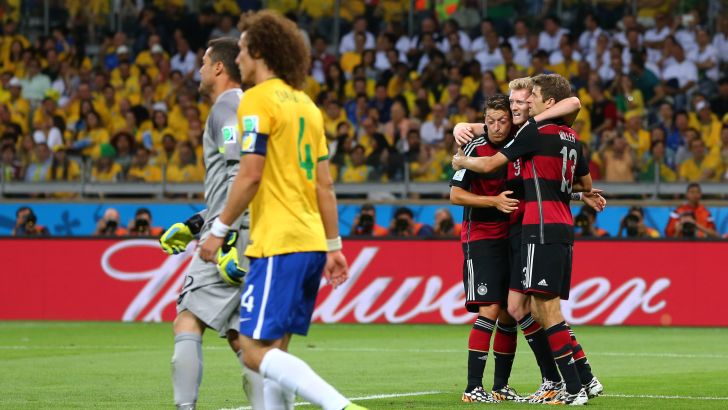 ברזיל מובסת 7:1 על ידי גרמניה