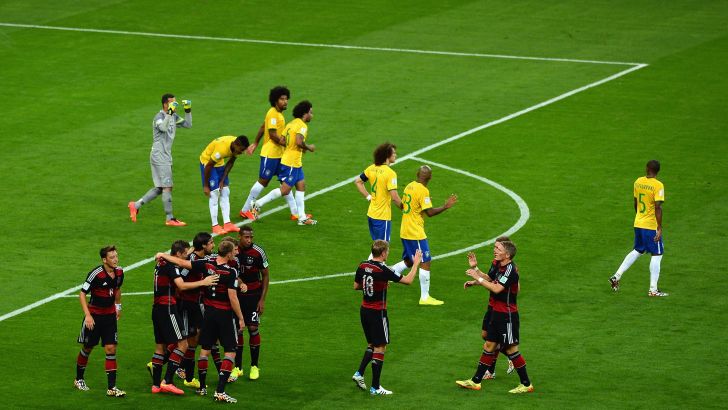 ברזיל מובסת 7:1 על ידי גרמניה