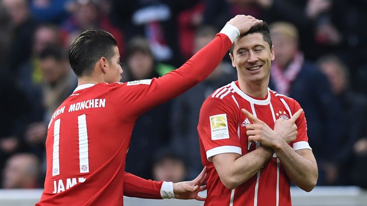 רוברט לבנדובסקי עם חאמס רודריגס