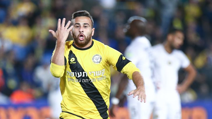 דיא סבע חוגג מכבי נתניה מכבי תל אביב