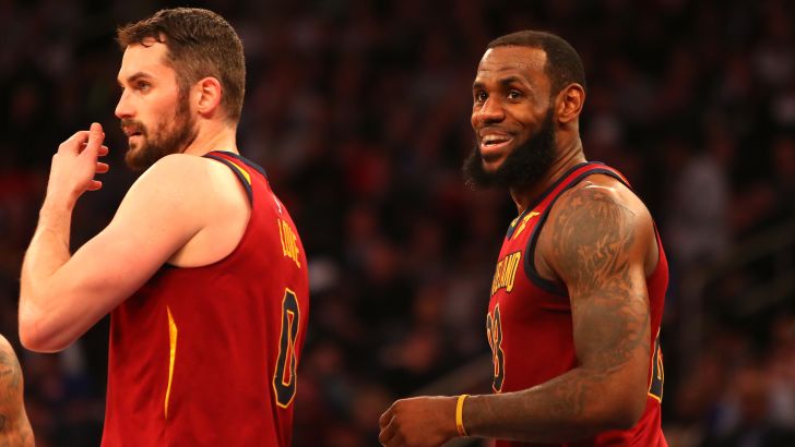 לברון ג'יימס קווין לאב קליבלנד