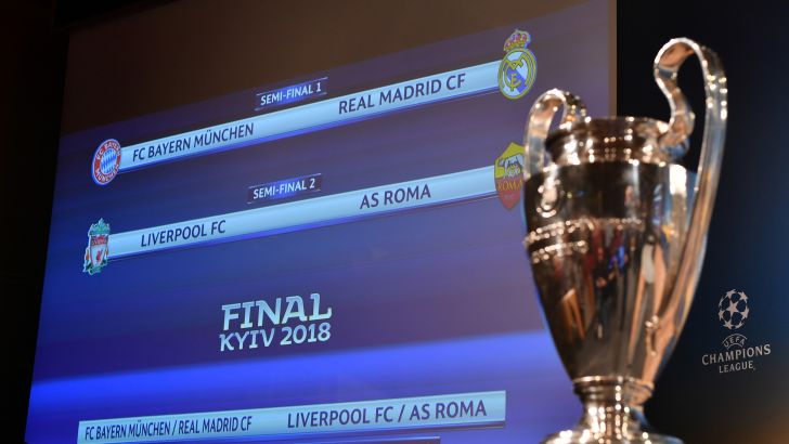 הגרלת חצי גמר ליגת האלופות