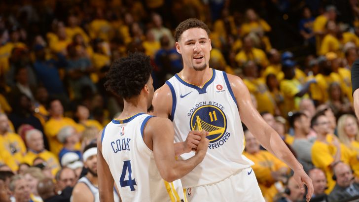 קליי תומפסון עם קווין קוק