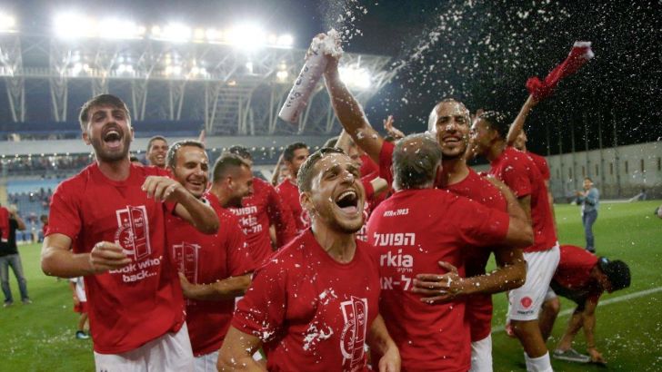 הפועל תל אביב חוגגת עלייה