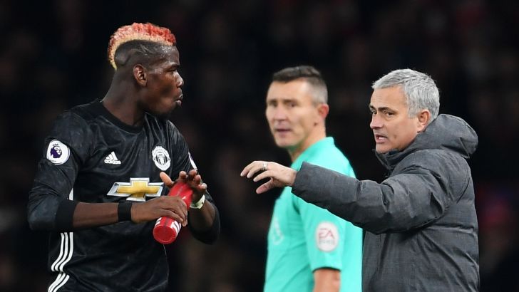 מוריניו פוגבה מנצ'סטר יונייטד פרמייר ליג