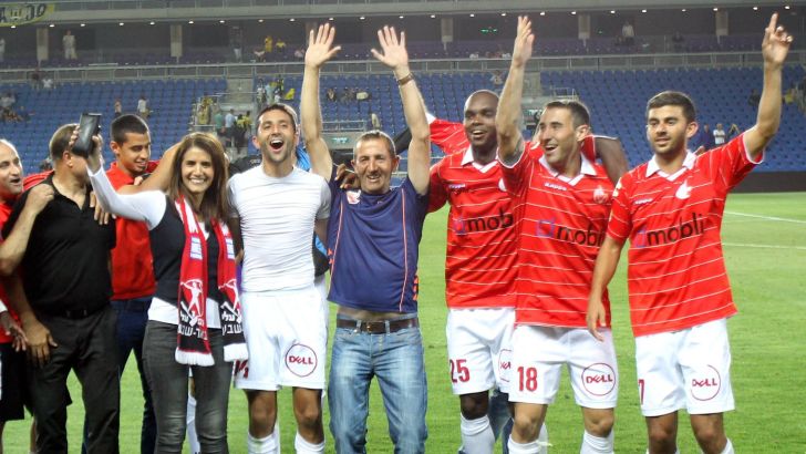 סיראז' נאסר והפועל באר שבע במחזור הסיום של 2013