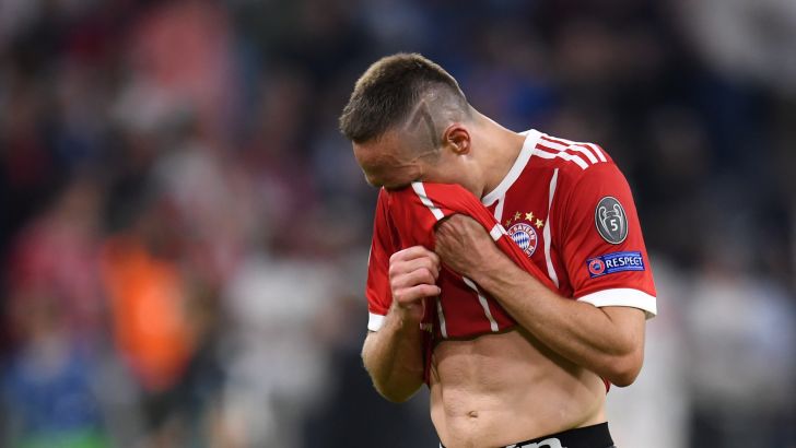 פרנק ריברי מאוכזב באיירן מינכן ריאל מדריד