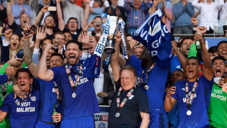 קרדיף חוגגת עלייה לפרמיירליג