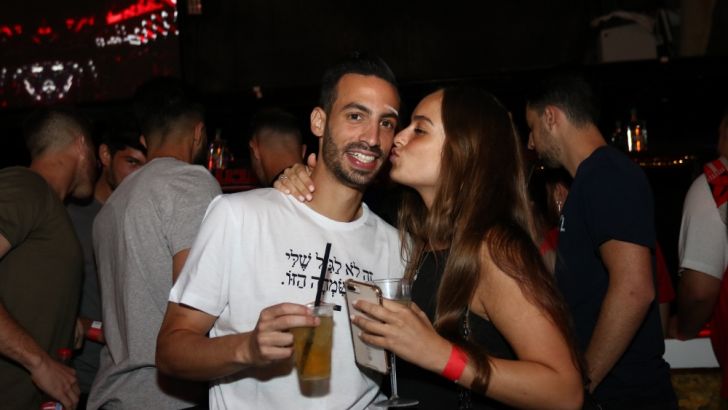 דן איינבינדר וארוסתו ליאת