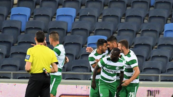 מכבי חיפה חוגגת