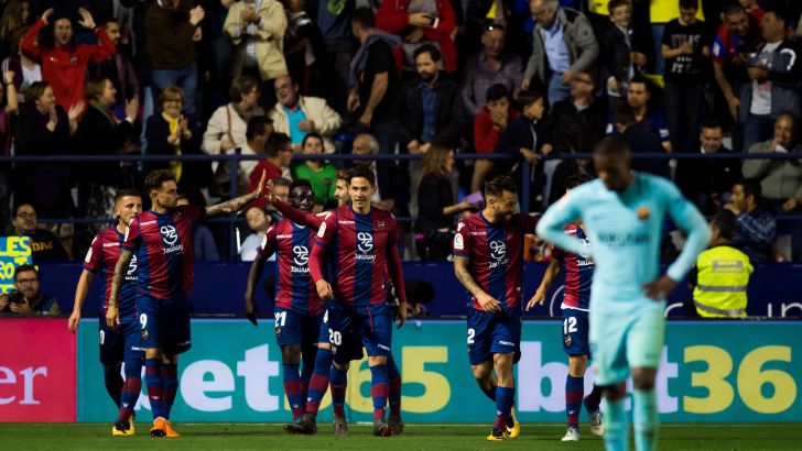 שחקני לבאנטה חוגגים