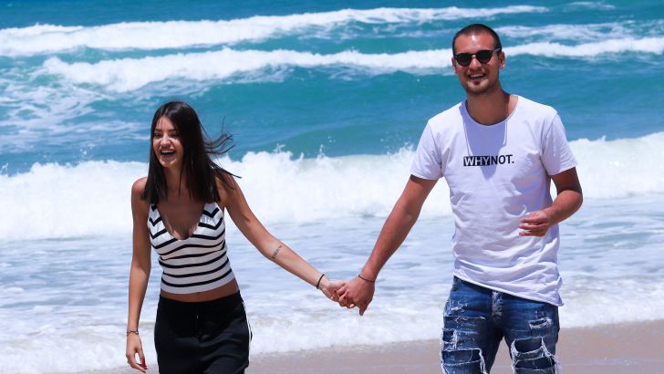 פרדראג ראיקוביץ' עם אנה קאקיץ'