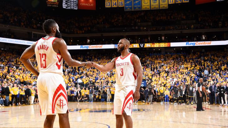 ג'יימס הארדן עם כריס פול