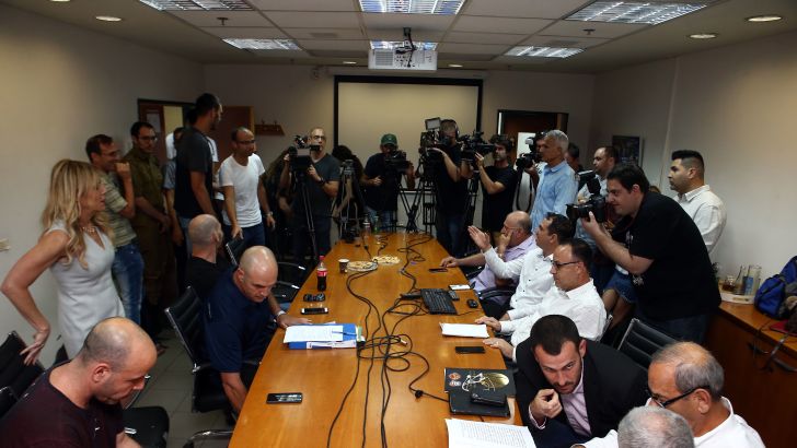 ישיבת ארגון השחקנים עם מירי רגב