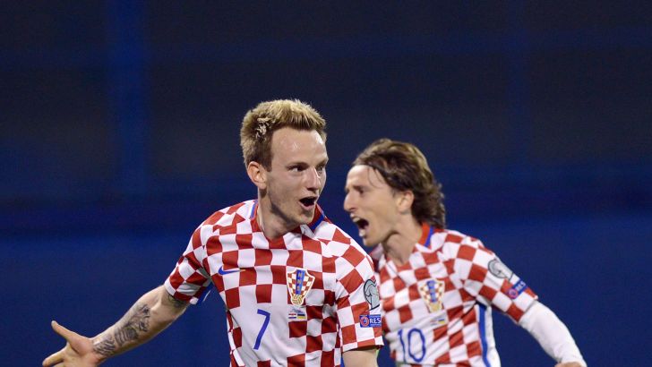 איבן ראקיטיץ' עם לוקה מודריץ'