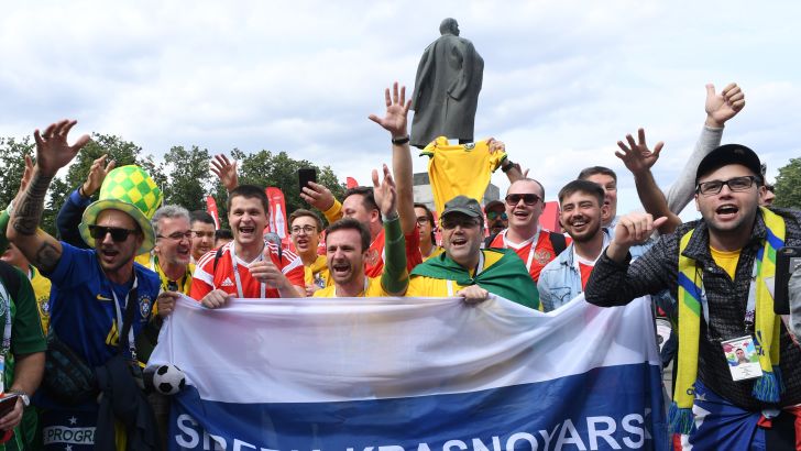 אוהדי נבחרת רוסיה