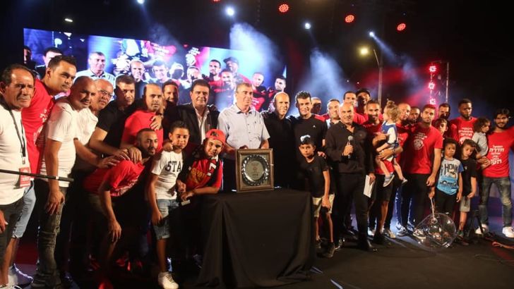 הפועל חדרה חוגגת עלייה