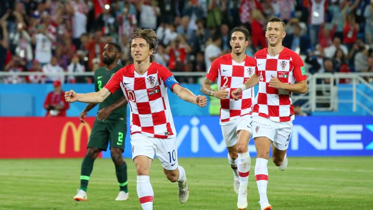 לוקה מודריץ' חוגג