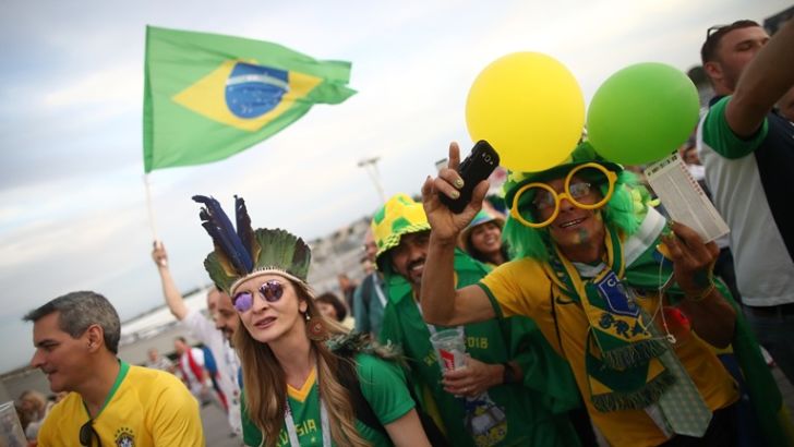 אוהדי נבחרת ברזיל