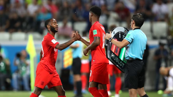 מרקוס ראשפורד, ראחים סטרלינג