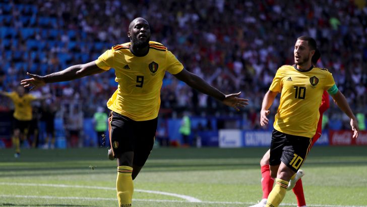 רומלו לוקאקו עם אדן הזאר