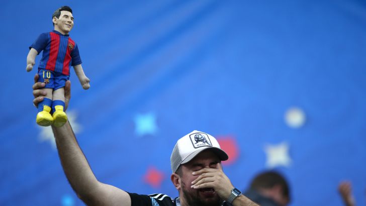 אוהד נבחרת ארגנטינה