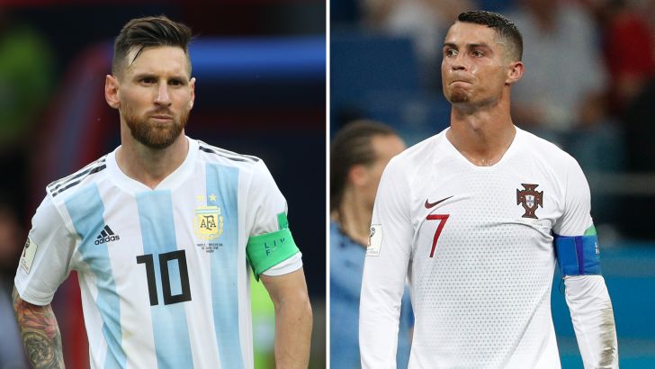 ליאו מסי עם כריסטיאנו רונאלדו