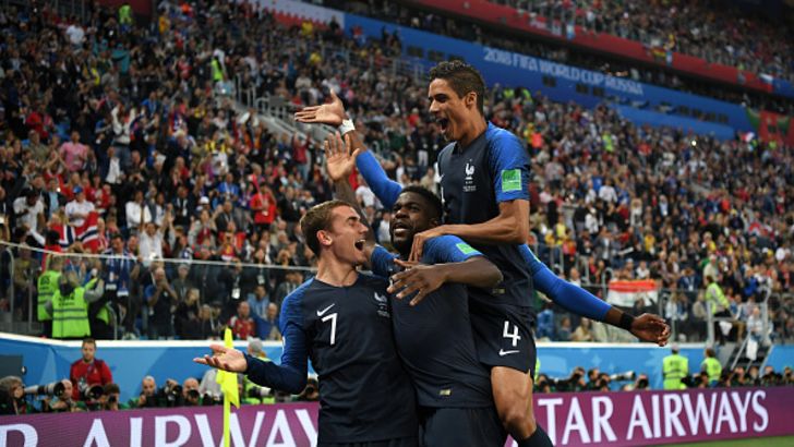 אנטאן גריזמן, רפאל וראן, סמואל אומטיטי