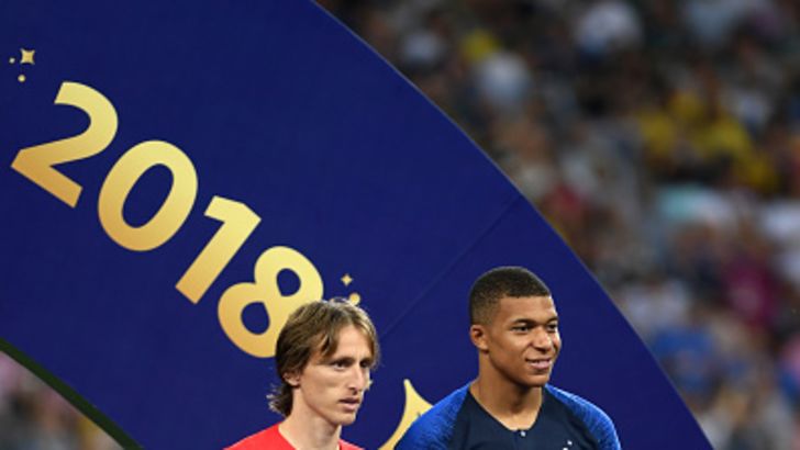 לוקה מודריץ', קיליאן אמבפה