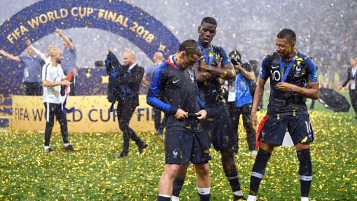 פול פוגבה, קיליאן אמבפה, אנטואן גריזמן