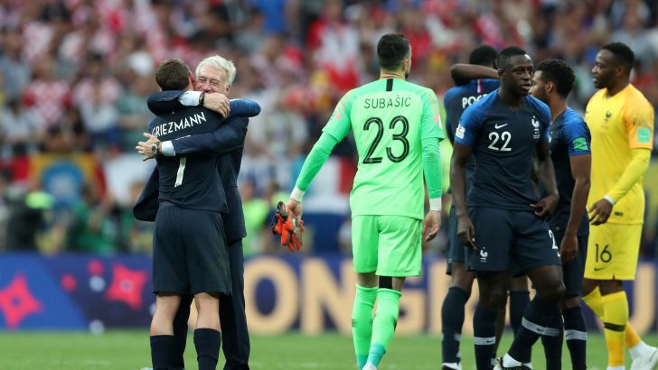 אנטואן גריזמן עם דידייה דשאן