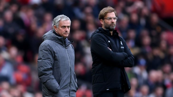 ז'וזה מוריניו עם יורגן קלופ