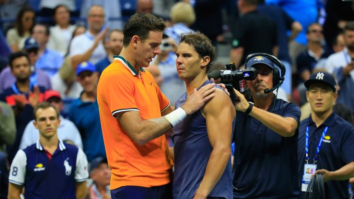 רפאל נדאל עם חואן מרטין דל פוטרו