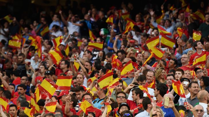 אוהדי נבחרת ספרד