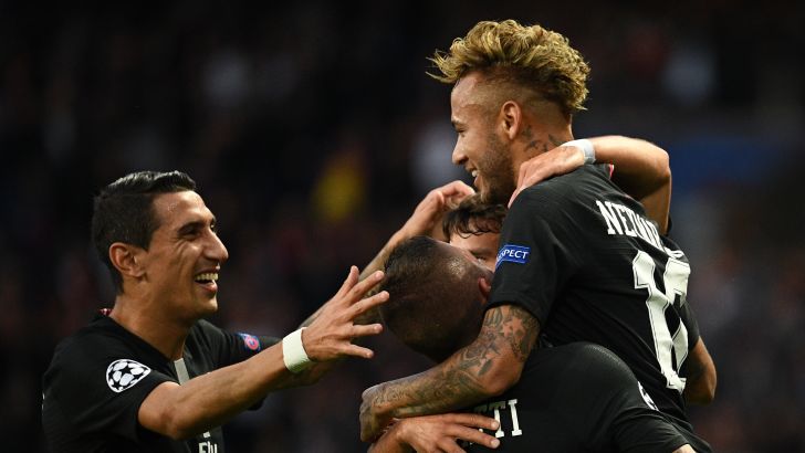 ניימאר עם אנחל די מריה