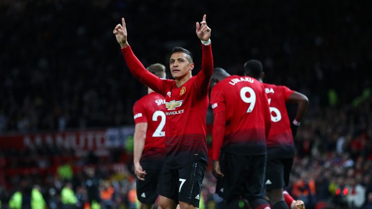 שחקני מנצ'סטר יונייטד חוגגים