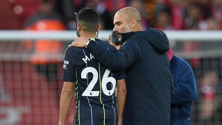 ריאד מאחרז, פפ גווארדיולה