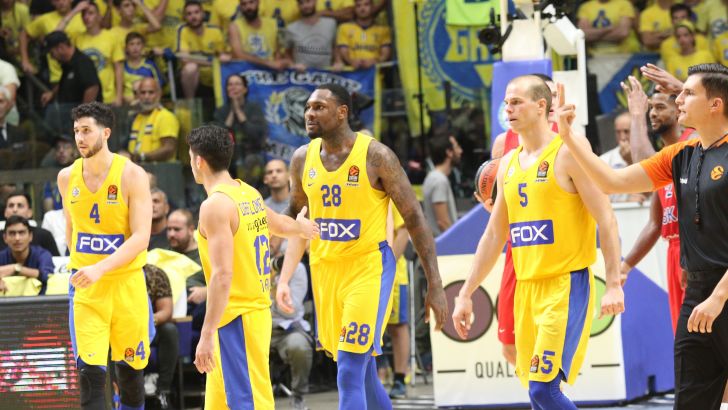 שחקני מכבי תל אביב מאוכזבים