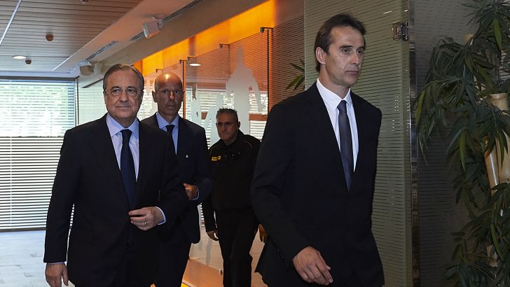 ז'ולן לופטגי עם פלורנטינו פרס