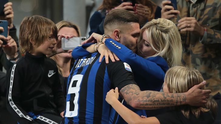 מאורו איקרדי ואשתו וונדה נארה