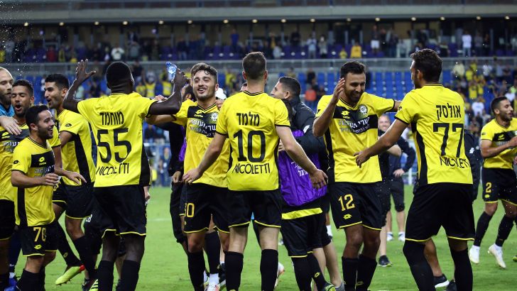 מכבי נתניה חוגגת