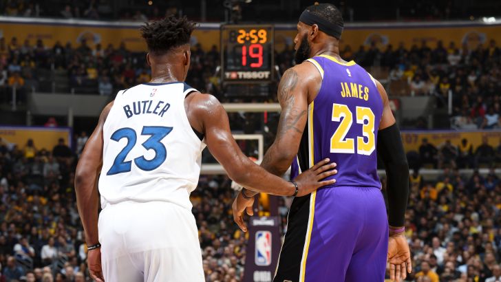 ג'ימי באטלר, לברון ג'יימס