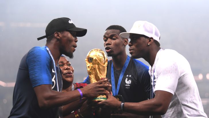 פלורנטן פוגבה עם פול פוגבה